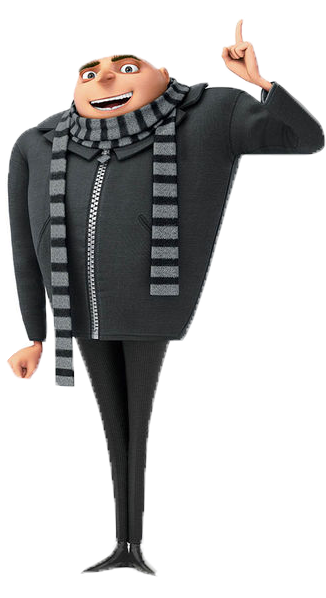 Gru - Gru Meu Malvado Favorito (500x597), Png Download