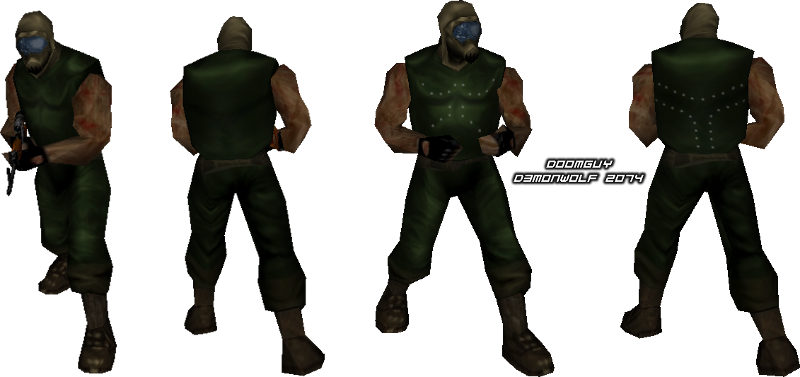 Doomguypreview Zpsfc481067 ] - Soldier (800x377), Png Download
