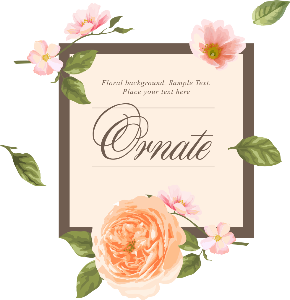 Banner Black And White Wedding Invitation Flower Euclidean - Wedding (1040x1077), Png Download