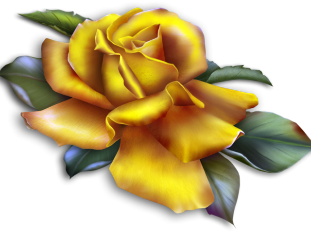 Rose Clipart Emoji - Arich 5d Diy Beauty Flower Diamond Embroidery Painting (640x480), Png Download