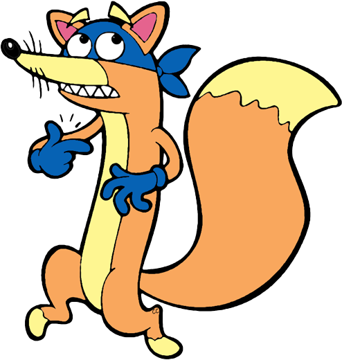 Dora The Explorer Clip Art Images - Dora The Explorer Swiper Png (500x528), Png Download