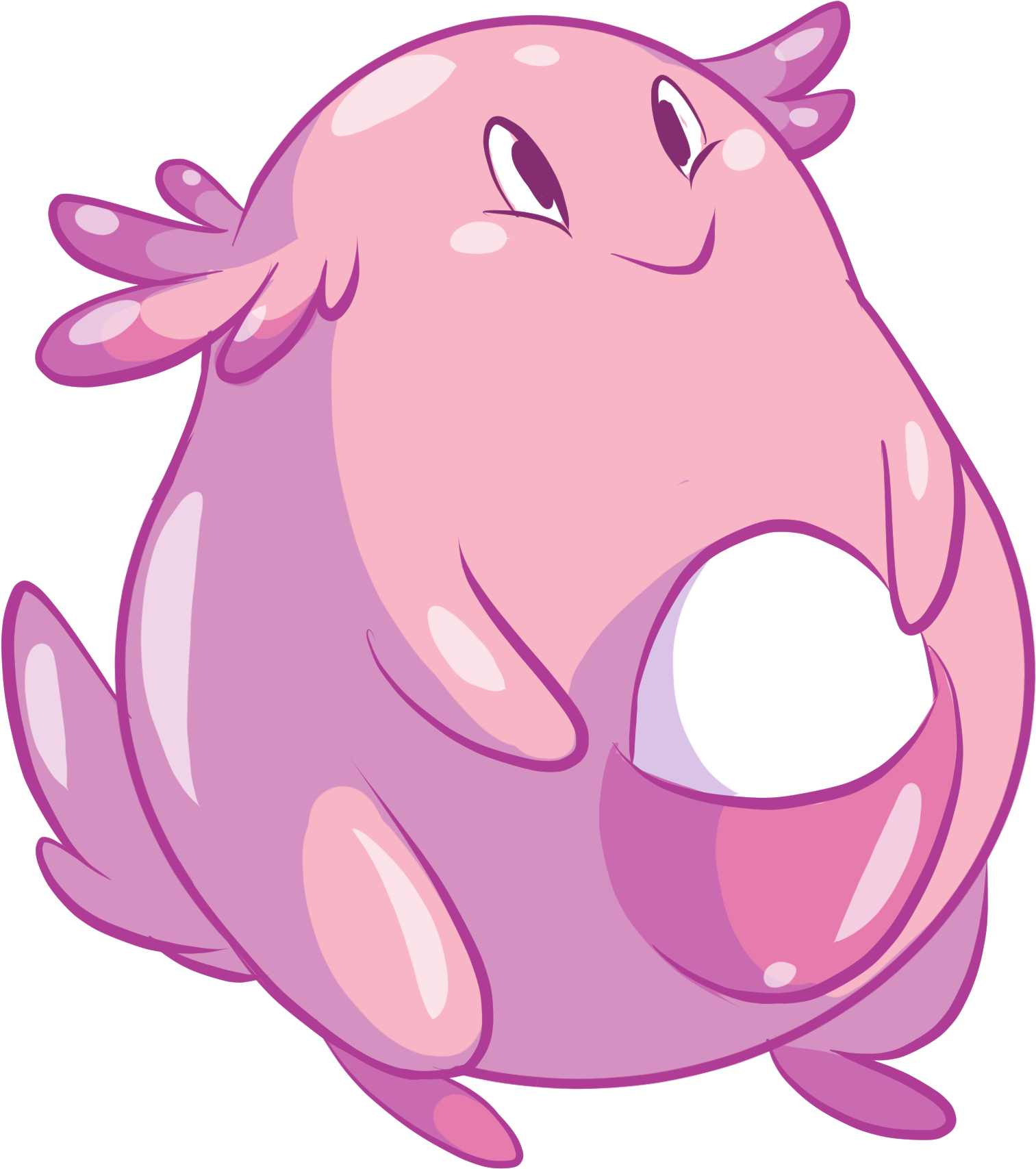 Chansey (2098x1948), Png Download