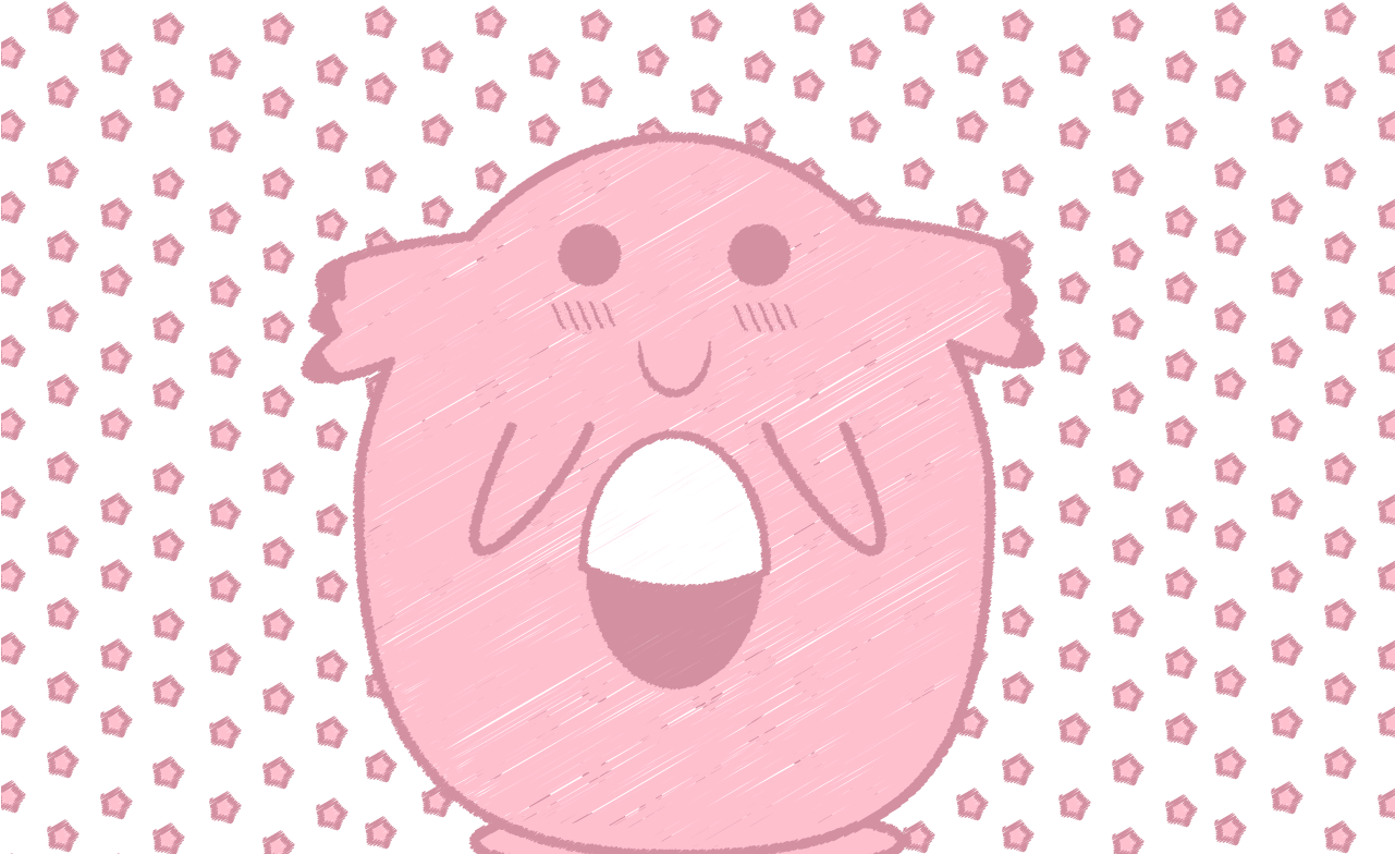 Chansey - Doll (1280x800), Png Download