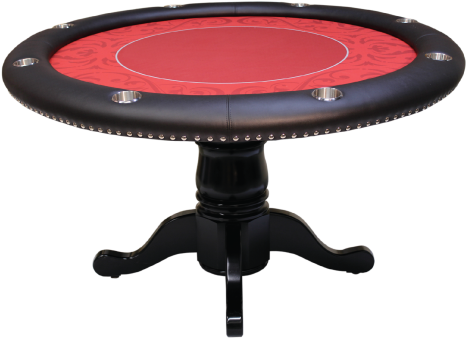 Red Table - Poker Table (1170x400), Png Download