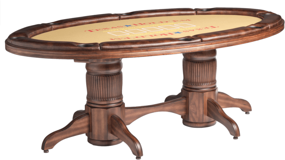 Darafeev Texas Hold'em Poker Dining Table - Darafeev 85" Thp 8 Person Custom Texas Hold 'em Poker (1000x1000), Png Download