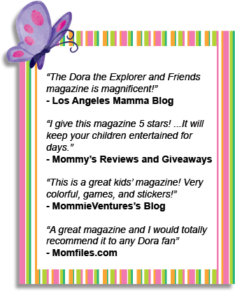 Comments About Dora The Explorer And Friends Magazine - Flower (340x429), Png Download