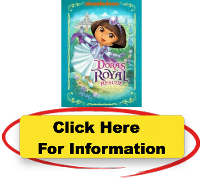 Uncomplicated Dora The Explorer Doras Royal Rescue - Dora The Explorer: Dora's Royal Rescue Dvd (400x350), Png Download