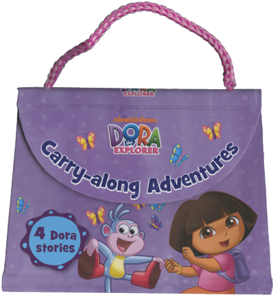 Dora Explorer Carry Along Adventures Purse Book - Dora The Explorer Season (400x511), Png Download