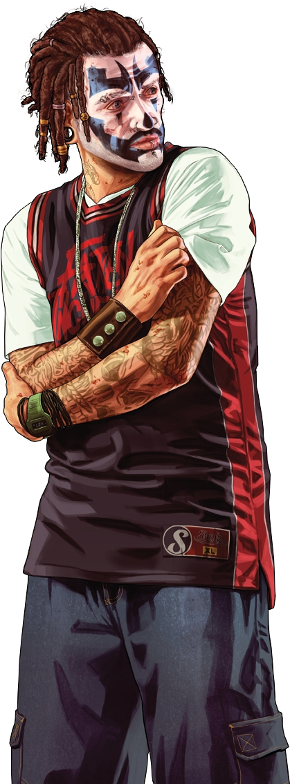 Grand Theft Auto 5 - Wade Hebert Gta 5 (461x1146), Png Download