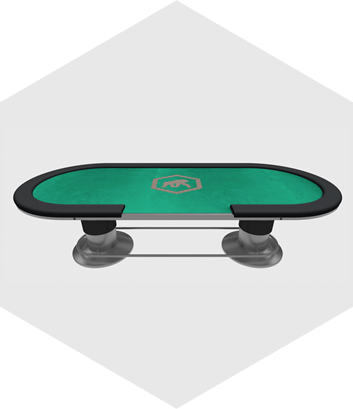 You're Chatting With - Poker Table (353x409), Png Download