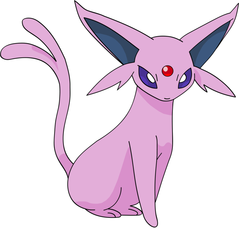 Due To Misprediction And Also Make Chansey Impossible - Pokemon Espeon (911x876), Png Download