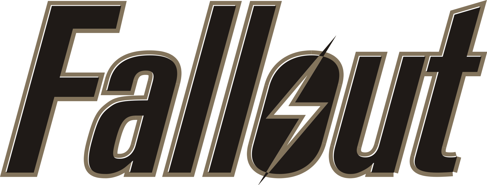 Fallout 4 Logo Transparent Png Png Freeuse Download - Fallout Logo Transparent (2000x762), Png Download