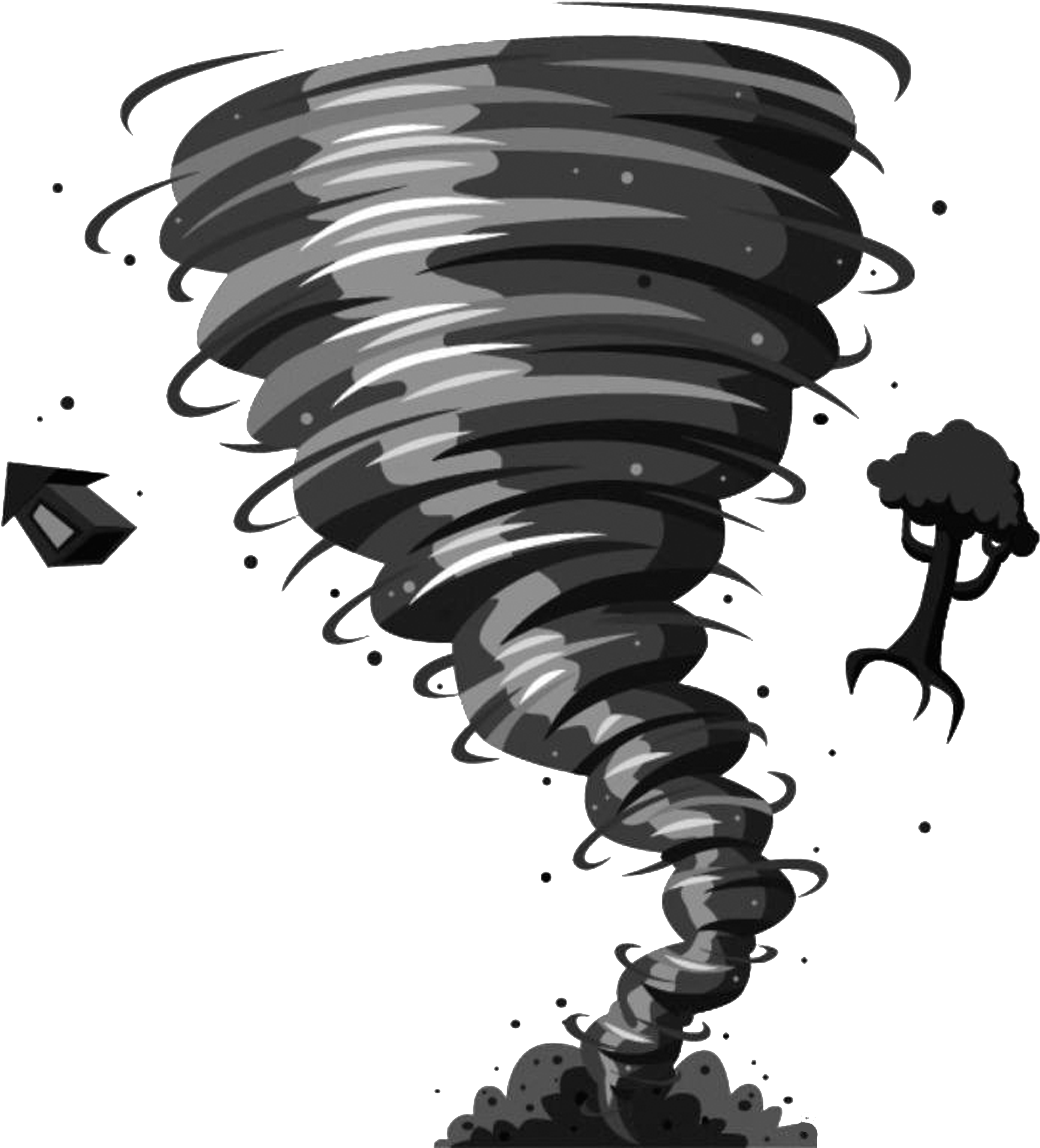 Tornadoes Of - Wizard Of Oz Tornado Cartoon (5000x5000), Png Download