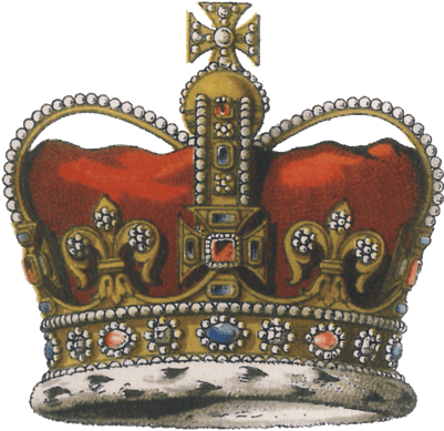 Graphic Black And White Library King Crown Png Stickpng - Monarchism In America [book] (400x400), Png Download