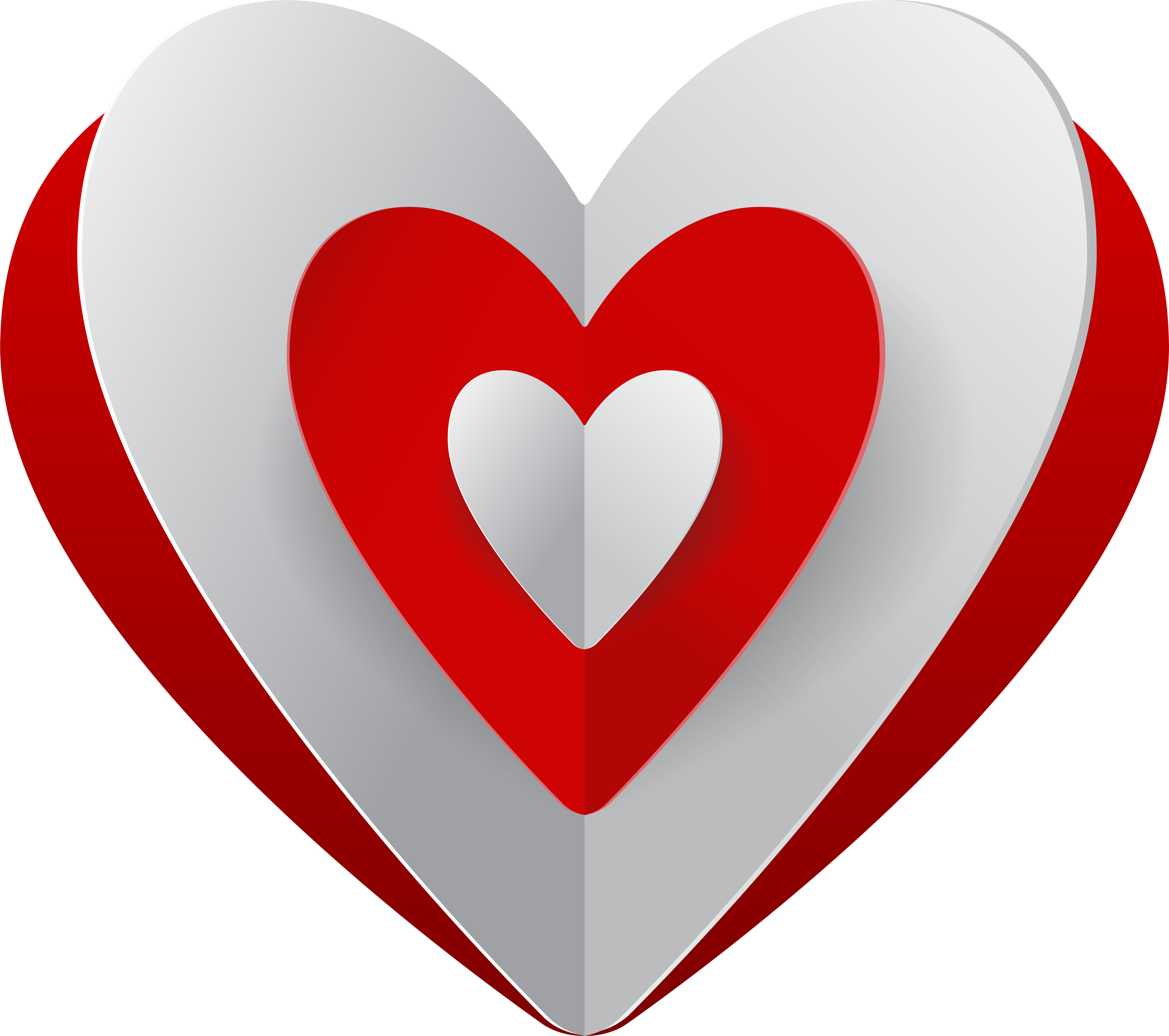 Heart Png - Clip Art (600x532), Png Download