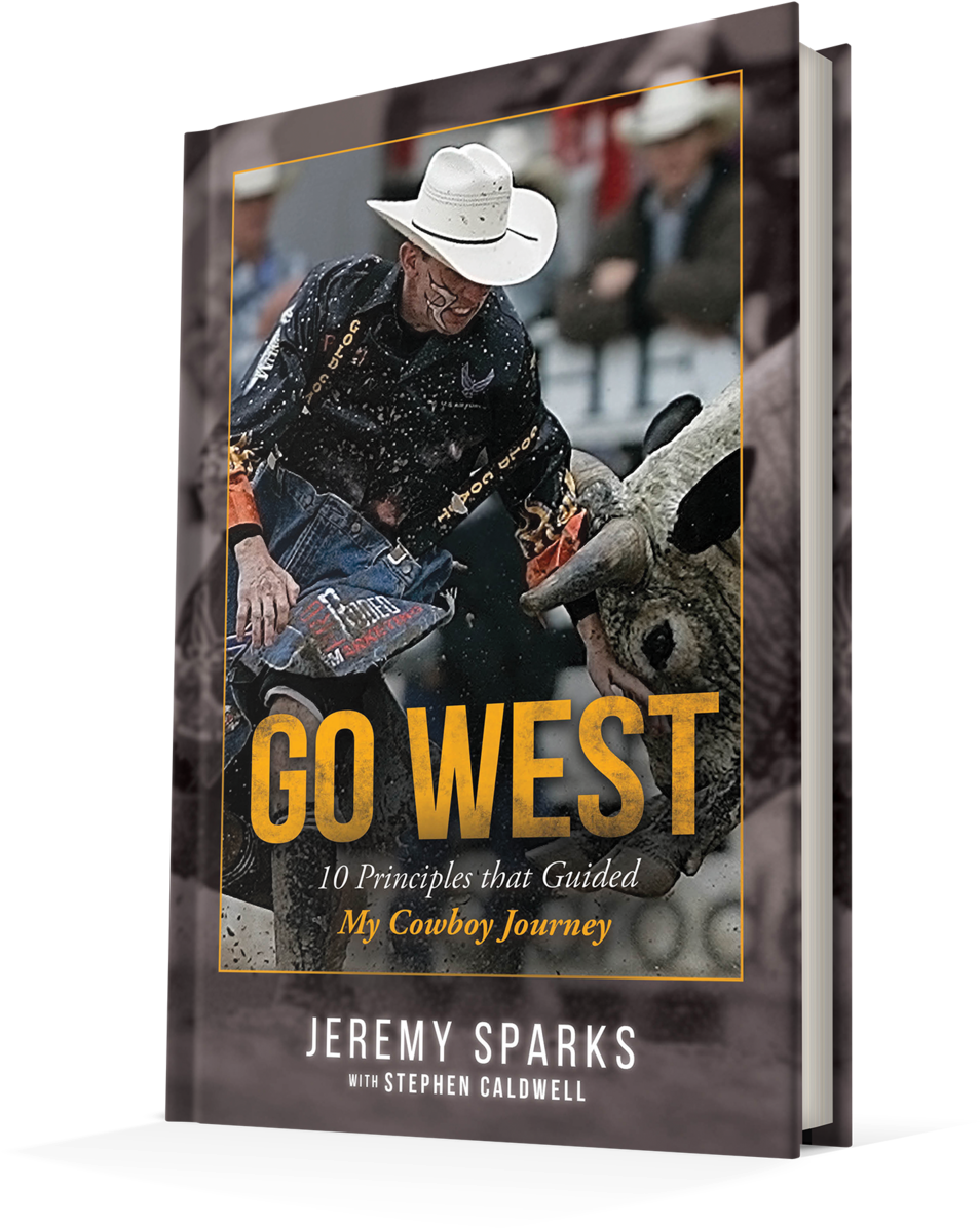 Gowest-3d Small - Go West: 10 Principles That Guided My Cowboy Journey (1000x1289), Png Download