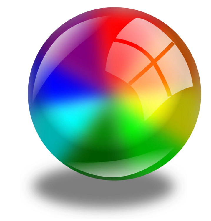 Beach Ball Color Computer Icons Football - Sphere Color (717x750), Png Download