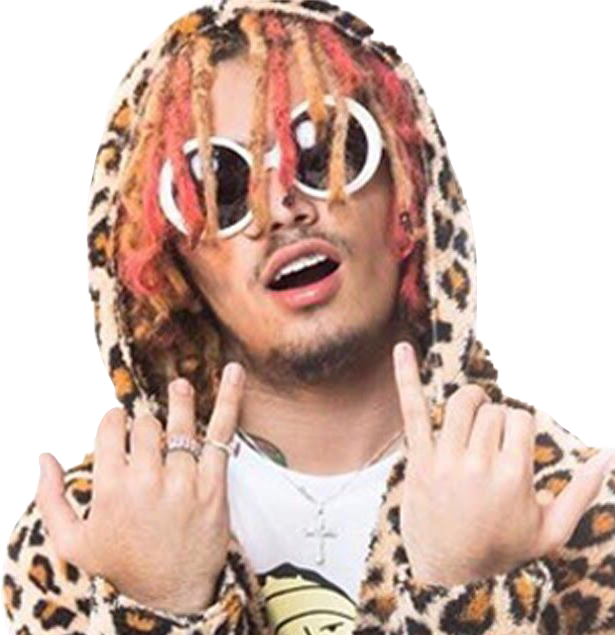 Clout Goggles - Lil Pump Lets Get (615x635), Png Download