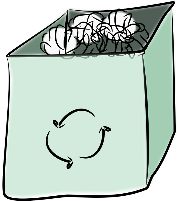 Trash - Trash Icon Png Public Domain (605x683), Png Download