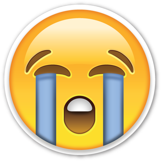 Emoticones De Whatsapp Png - Crying Emoji Transparent Background (480x480), Png Download