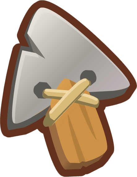 Aj Cursor Enlarged - Animal Jam Cursor Png (443x571), Png Download