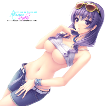 Size - Maximum - Hot Anime Girl Render (350x350), Png Download