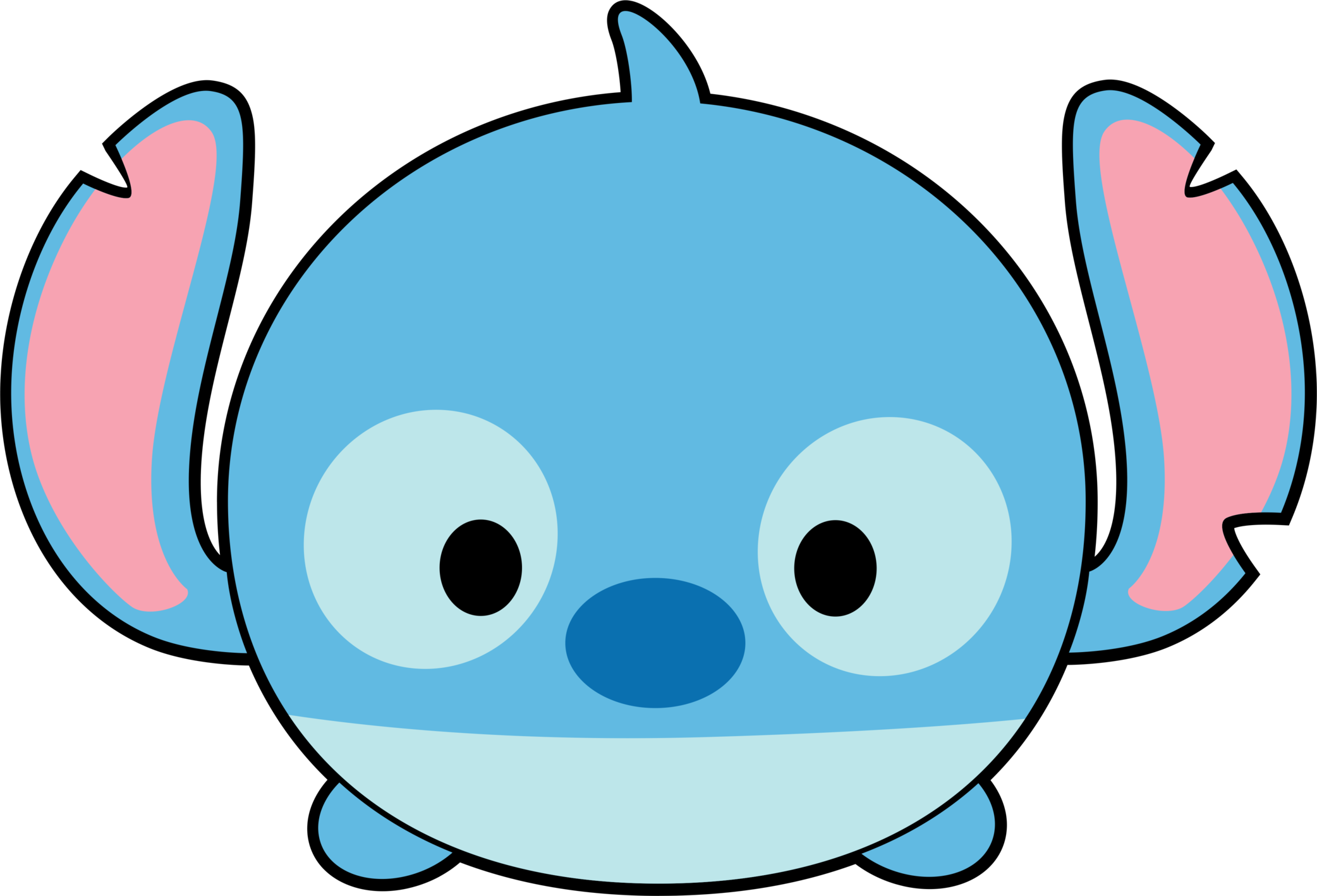 Download Tsum Tsum Stitch Cartoon PNG Image with No Background 