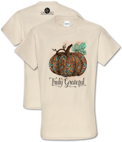 Southern Couture Classic Grateful Pumpkin T-shirt - Hare (480x480), Png Download