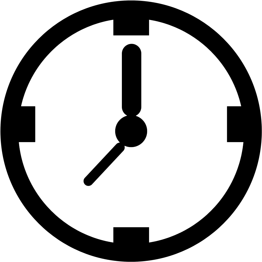 Free Clock Icon Png - Number 5 In Circle (1000x1000), Png Download