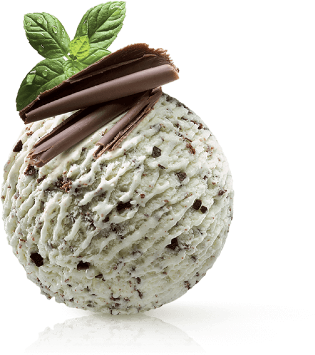 Mint Chocolate Ice Cream - Movenpick Ice Cream Scoops (1250x750), Png Download
