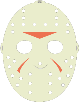 Hd Wallpapers Jason Mask Template - Mask Halloween Horror Costumes Free Hugs Gift Shirts (400x400), Png Download