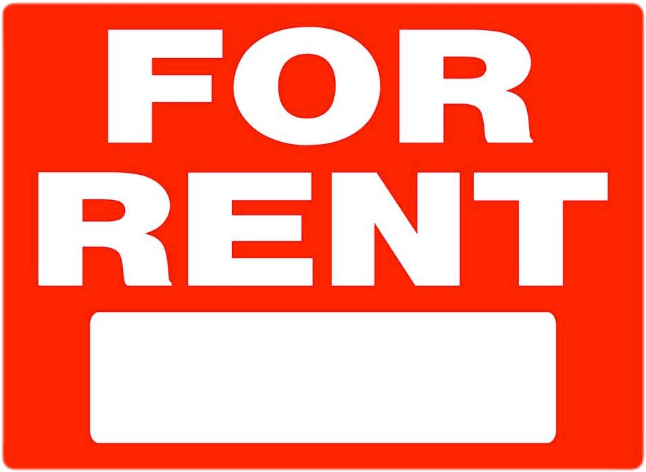 For Rent Rectangular Sign - Rent Sign (1000x1000), Png Download
