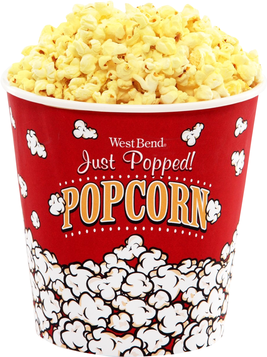 Free Png Popcorn Png Images Transparent - West Bend Medium Popcorn Bucket (480x644), Png Download