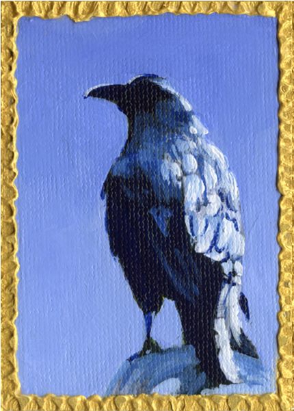 Bird - Fish Crow (600x600), Png Download
