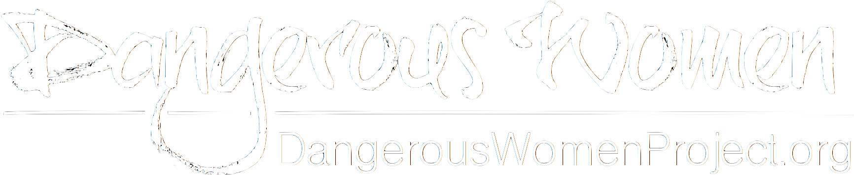 Dangerous Women Project Home Page - Logo (1998x731), Png Download