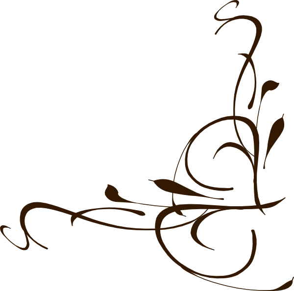 Floral Swirl Svg Clip Arts 600 X 594 Px (600x594), Png Download