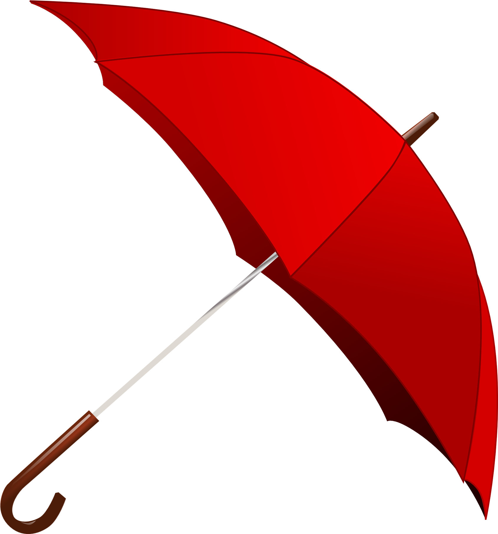 Umbrella Vector - Umbrella Free Vector Png (1789x1920), Png Download