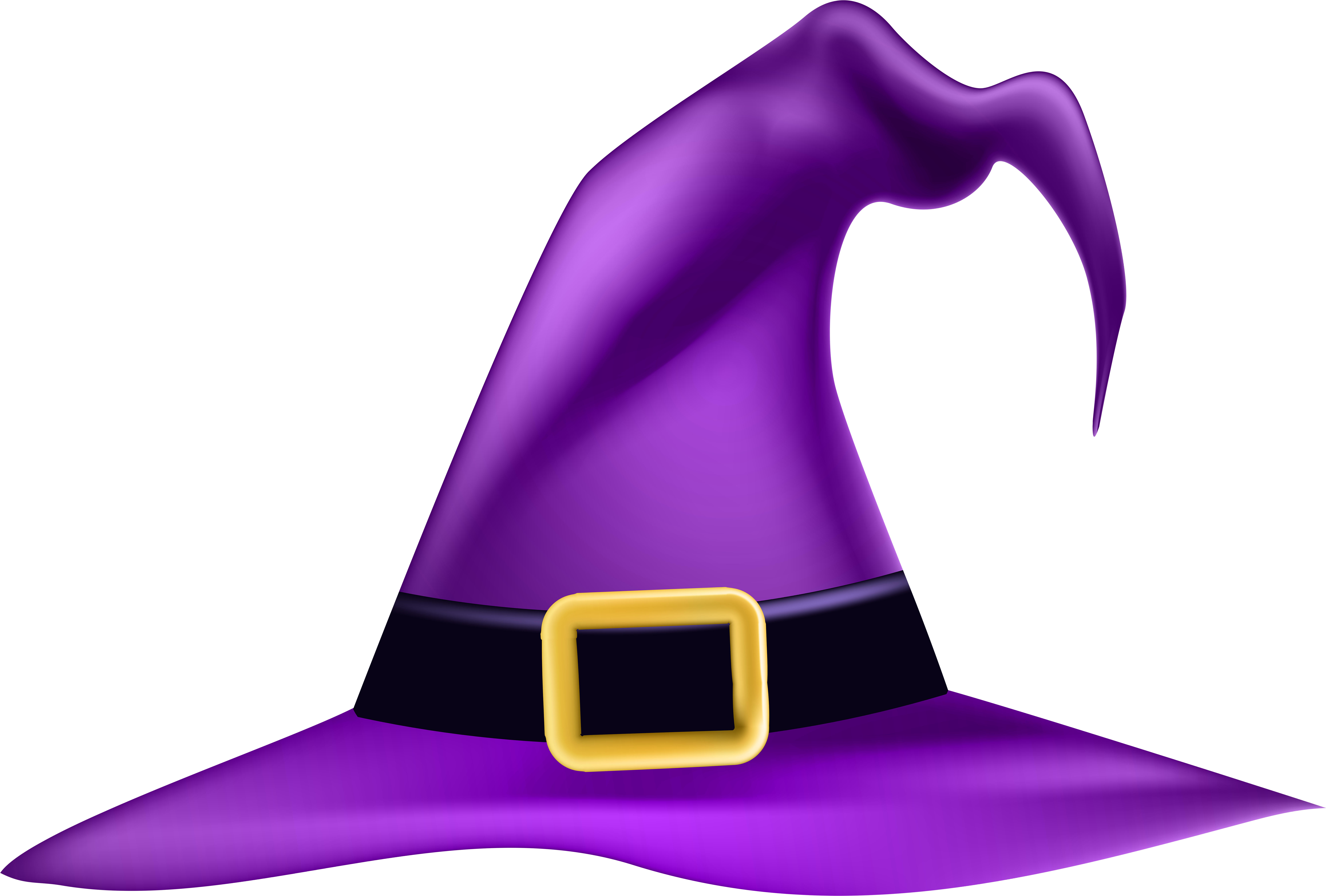Download Hat Halloween Clipart, Explore Pictures - Witch Hat Transparent  Background PNG Image with No Background 