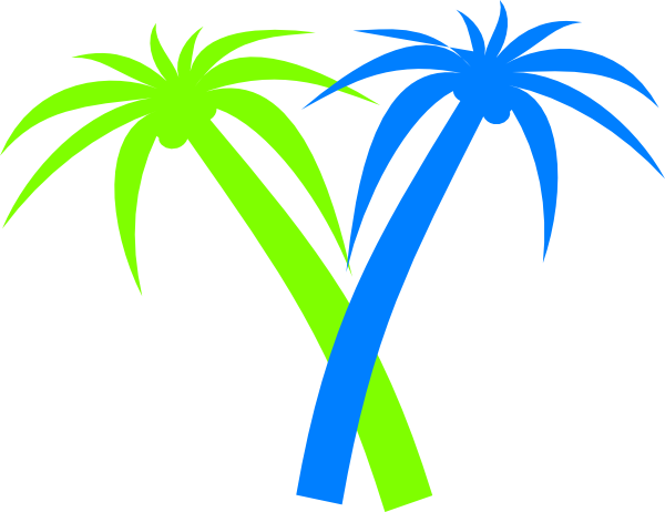 How To Set Use Palm Tree Clipart (600x462), Png Download