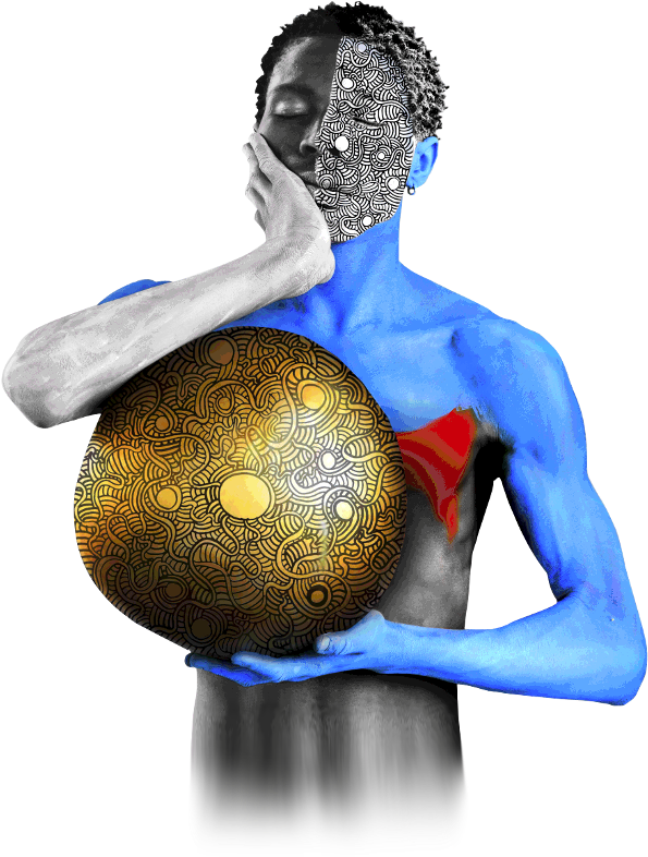 Scenario - Aida Muluneh The Wolf You Feed (664x800), Png Download