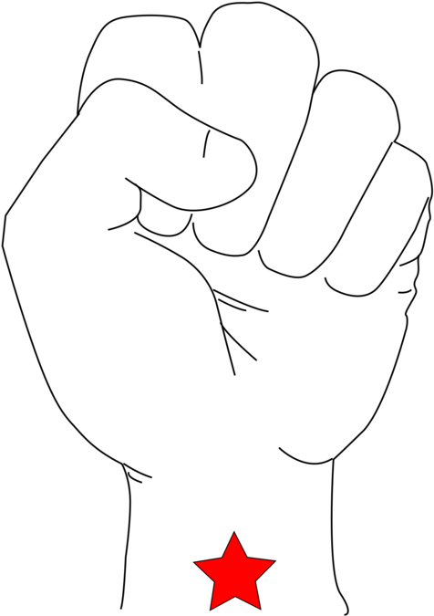 A Revolutionary Fist - Fist (800x600), Png Download