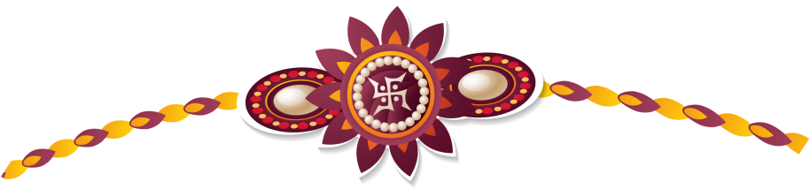 Rakhi Free Png Image - Clip Art Rakhi Png (1024x1024), Png Download
