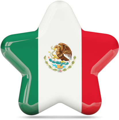 Illustration Of Flag Of Mexico - Les Star Du Sènègal (640x480), Png Download