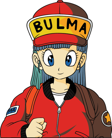 Bulma Dragon Ball Z - Bulma Dragon Ball Hat (450x551), Png Download