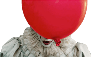 Clipart Balloons Pennywise - 2007 Horror (400x400), Png Download