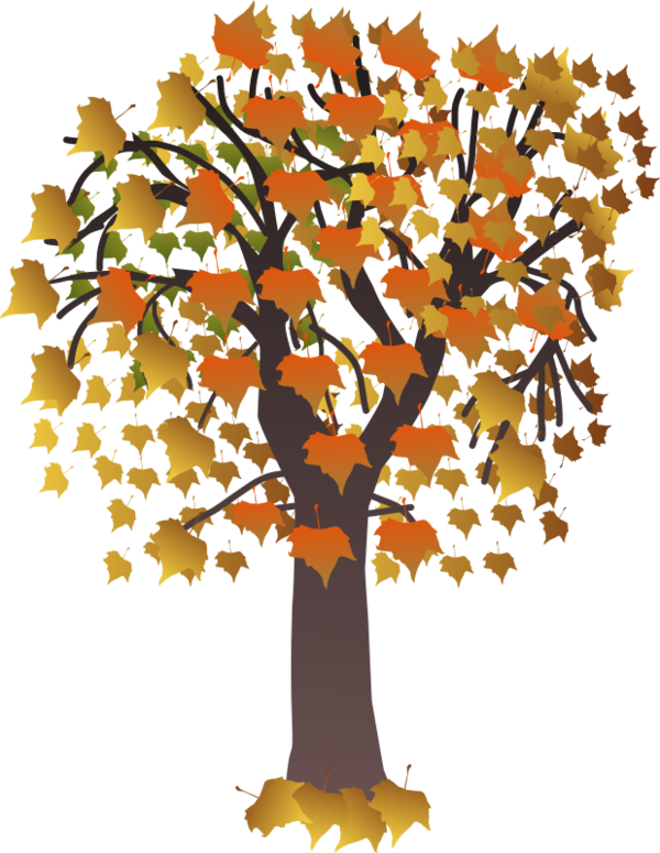 Digging Down East - Autumn Clipart (600x775), Png Download