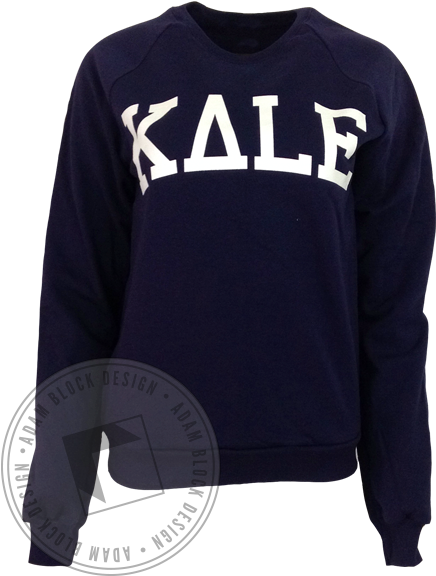 Kappa Delta Kale Sweatshirt - Sweater (464x585), Png Download