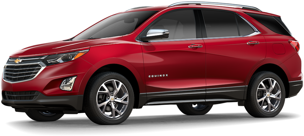 2018 Chevrolet Equinox - 2018 Chevy Equinox Colors (1000x550), Png Download