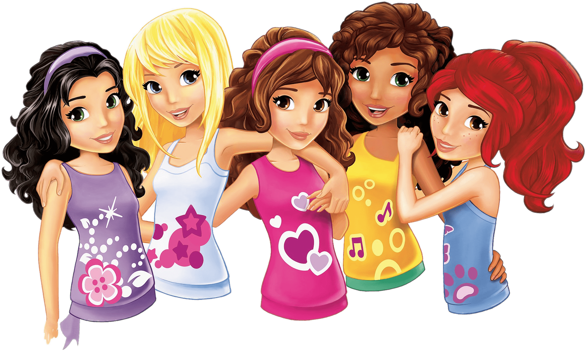 Download - Lego Friends Png (2048x1276), Png Download