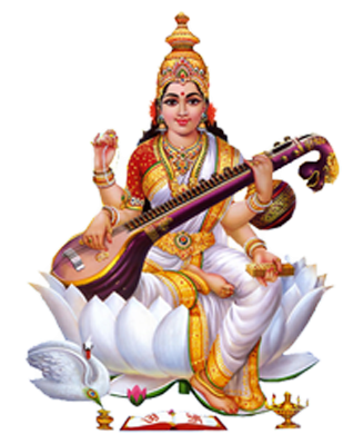 325 × - Saraswati Mata Images Png (325x400), Png Download